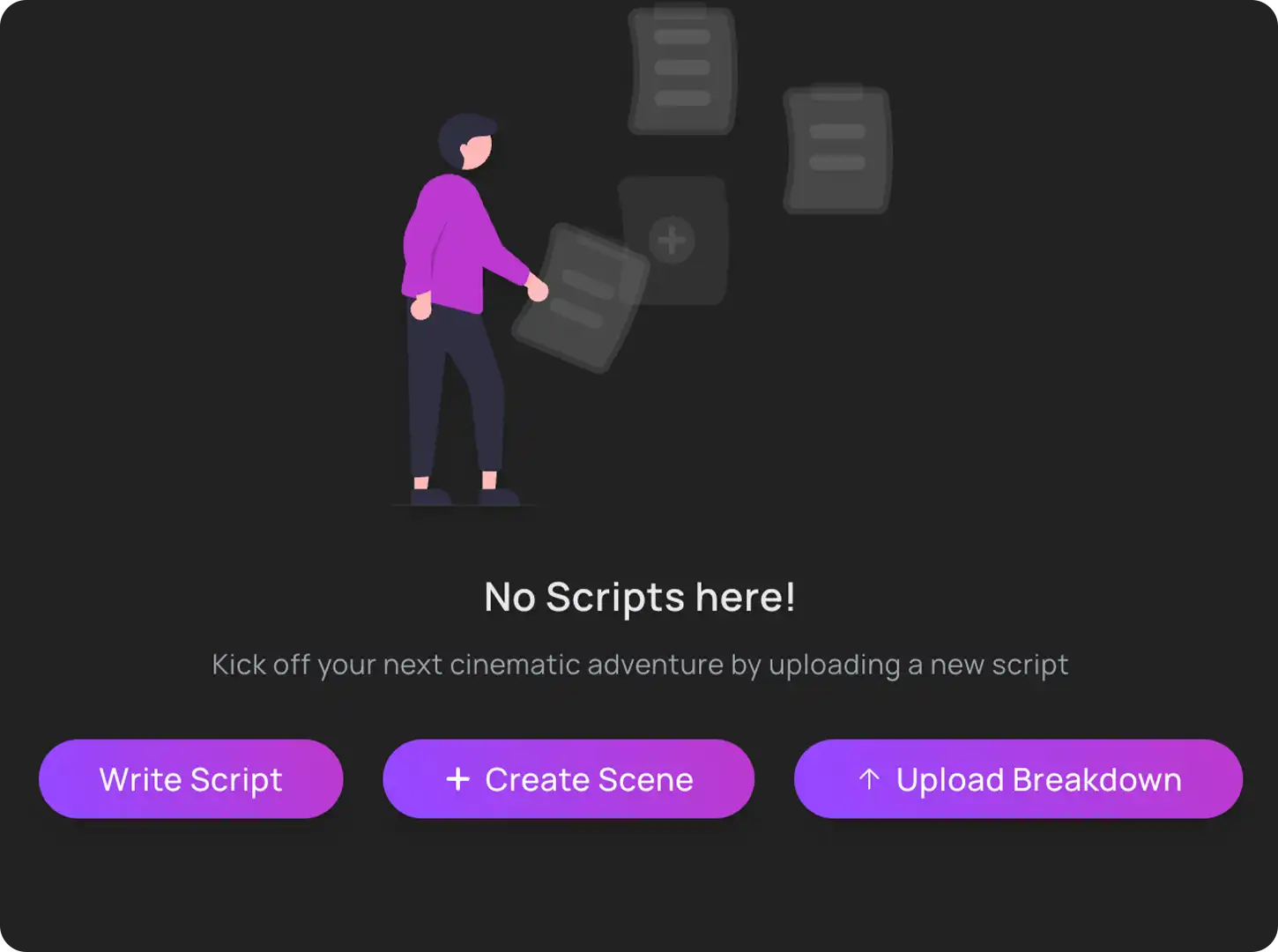 Unified scriptwriting and production prep